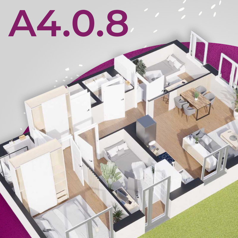 Rzut lokalu A4.0.8