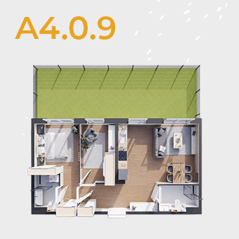 Rzut lokalu A4.0.9