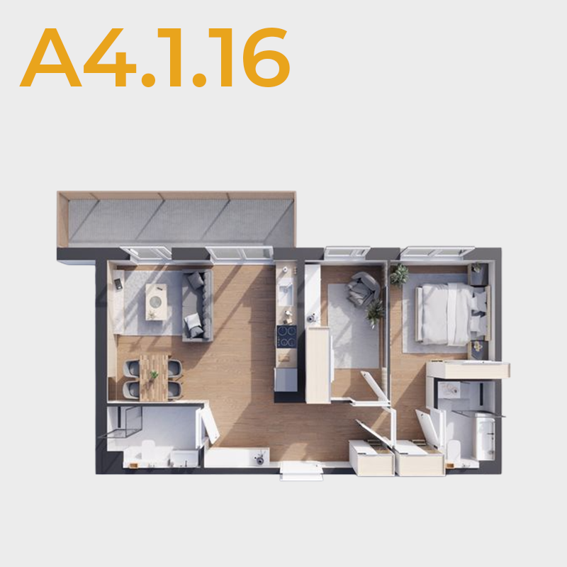 Rzut lokalu A4.1.16