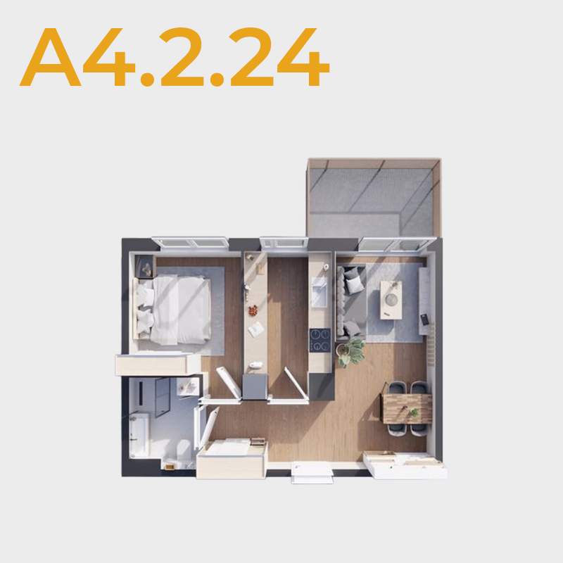 Rzut lokalu A4.2.24